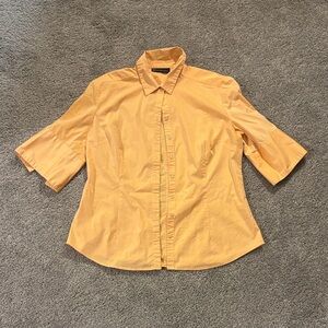 Peach Button-Up Shirt